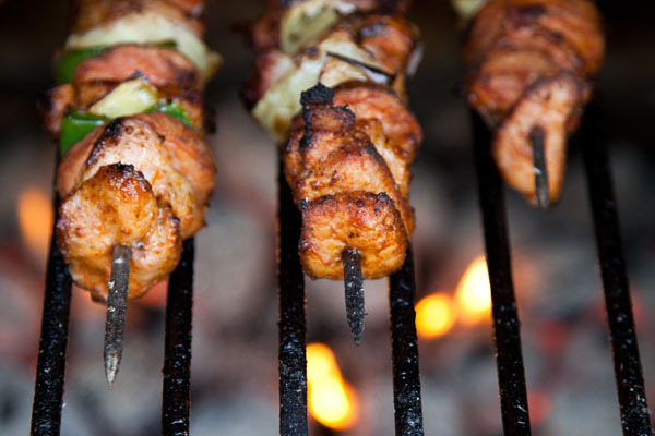 Piletina na ražnjićima