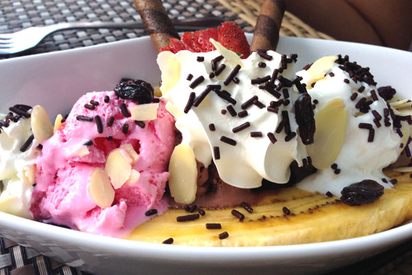 Banana split
