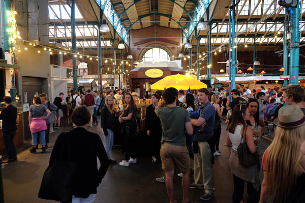 Street food market Berlin