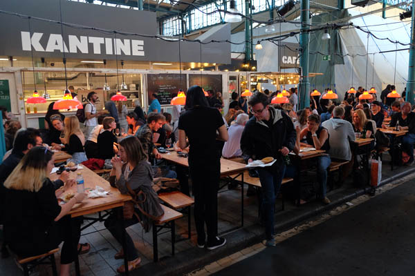 Street food market Berlin