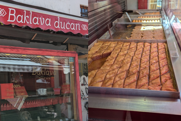 Sarajevo za produženi vikend: baklava dućan